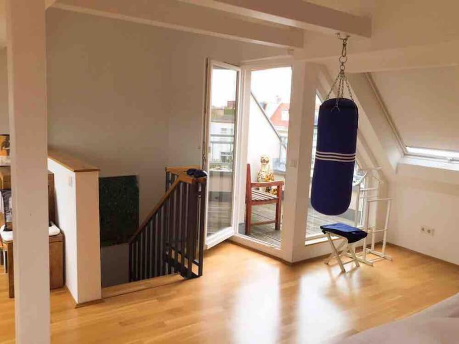 Loft Mit 2 Terrassen - Ruhig&Sonnig Apartment Leipzig Bagian luar foto
