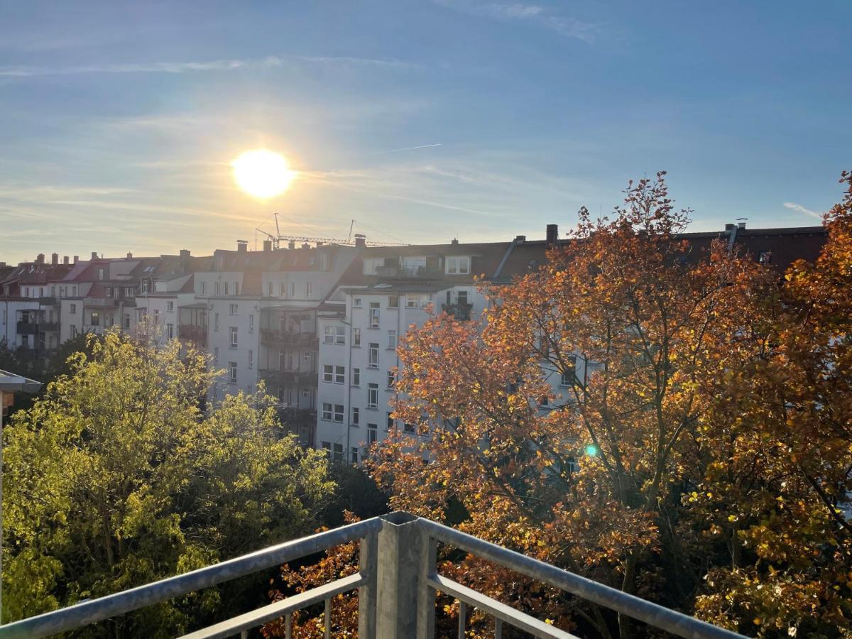Loft Mit 2 Terrassen - Ruhig&Sonnig Apartment Leipzig Bagian luar foto
